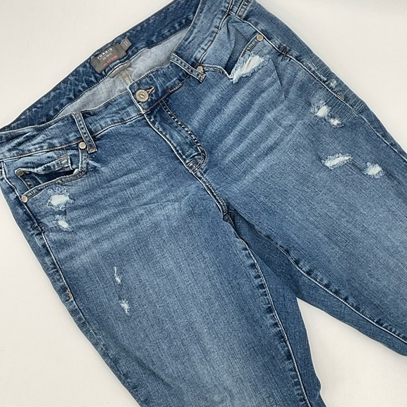 Torrid Distressed Vintage Stretch Denim Jeans Size12R L2 - Picture 5 of 8